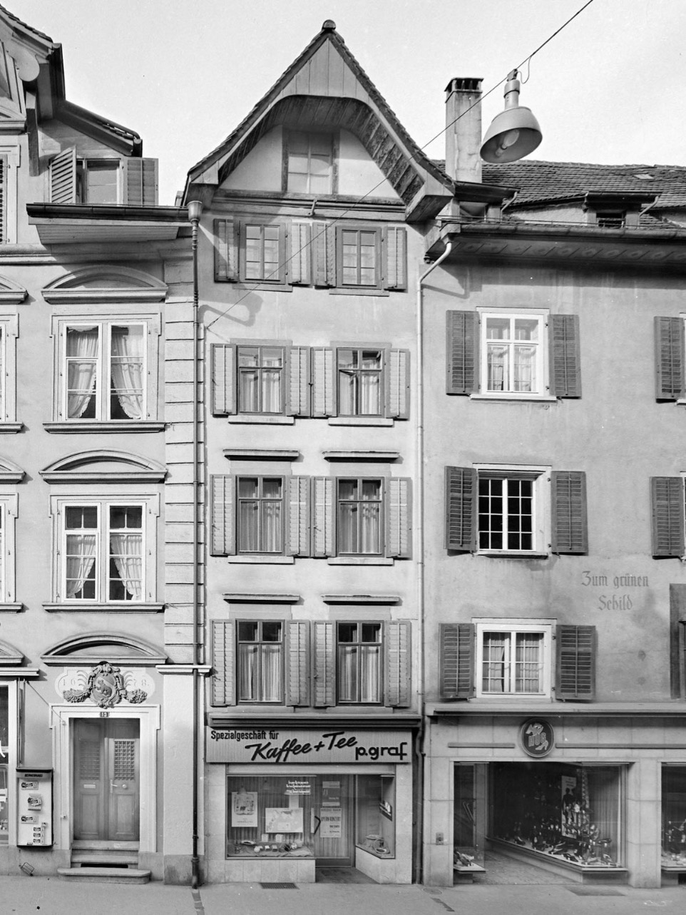 Geschichte - Laden Weite Gasse von Graf Kaffee Baden