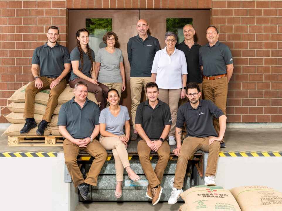 Team graf kaffee